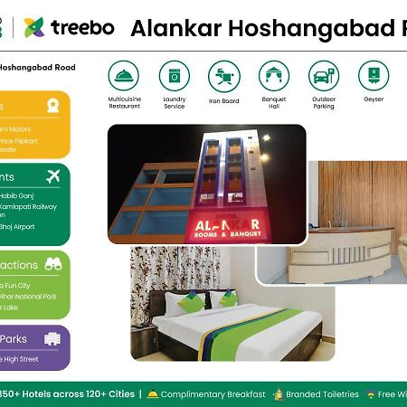 Treebo Alankar Hoshangabad Road Bhopal Zewnętrze zdjęcie